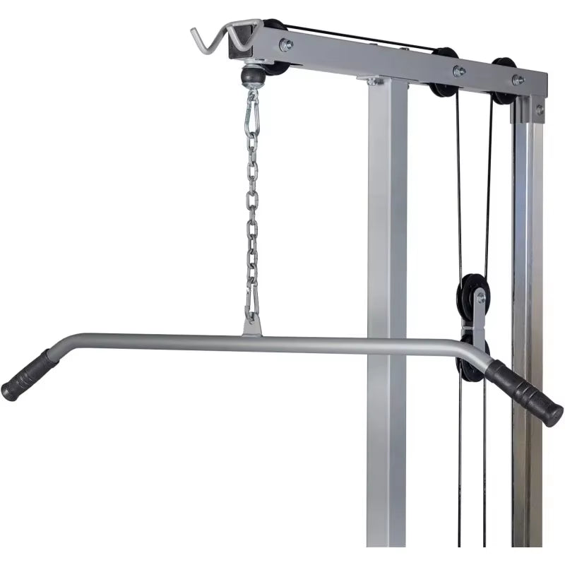 LAT Pull down Machine Low Row Fitness Exercise Workout Strength Training Bar Machine